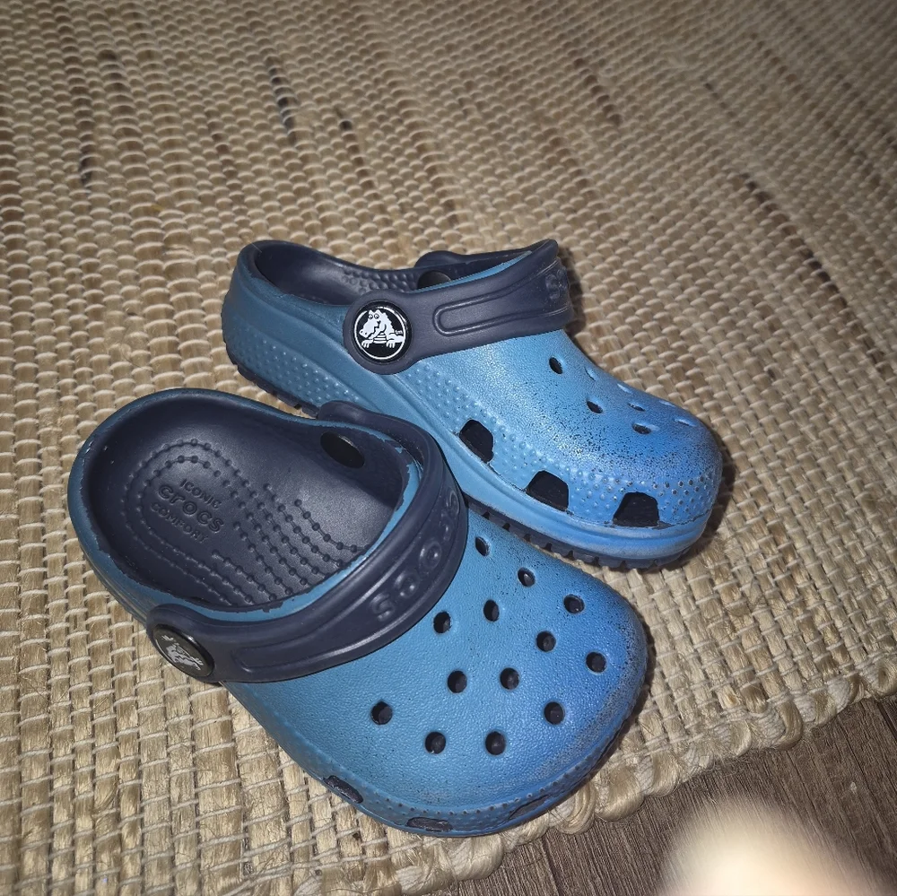 Crocs Baby Hombre Blue Shoes